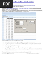 Download Plotting Cross Section Dari Excel Ke AutoCAD Versi 1 by Bakti Nusantara SN165324543 doc pdf