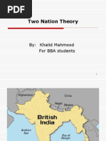 Download Lecture 2 two nation theoryppt by MianG90 SN165355028 doc pdf