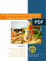 UV Filters in Sunscreens 