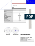 KMW Inc. Base Station Antenna for Mobile Communications