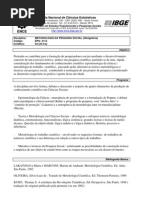 Metodologia Da Pesquisa Social