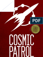 Cosmic Patrol The Eiger Agenda (Free RPG Day 2013)