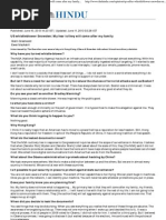 US Whistleblower Snowden - My Fear Is They Will Come After My Family - The Hindu