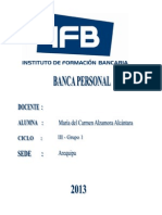Productos Banca Personal