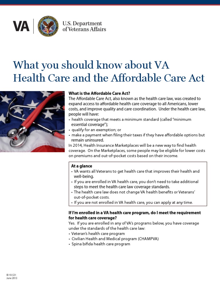 VA ACA Fact Sheet | PDF
