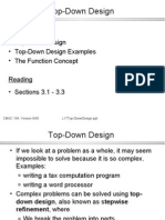 Topdown Design