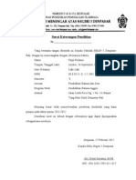 Surat Keterangan Penelitian