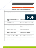 Course Timetable