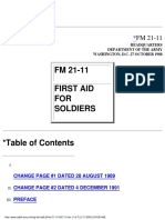 First Aid For Soldiers