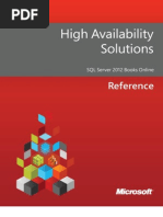 Download High Availability Solutions by Nano JoJo SN165445333 doc pdf