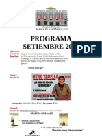 Programa Setiembre 2013