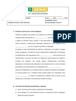 Exercício 01 de Custos Industriais - Terminologia e Classificação Dos Custos