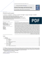 Chauhan Et Al. 2008 - Chemical Warfare Agents