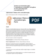 Aplicaciones Clinicas Auriculoterapia Marcelino Llopis