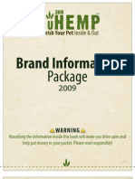 2009 NuHemp Brand Information Package