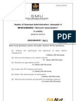 MF0016 Assignment Spring 2013 PDF