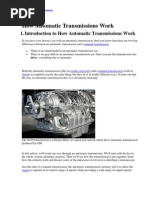Download How Automatic Transmissions Work  by bishalsonar SN16553455 doc pdf