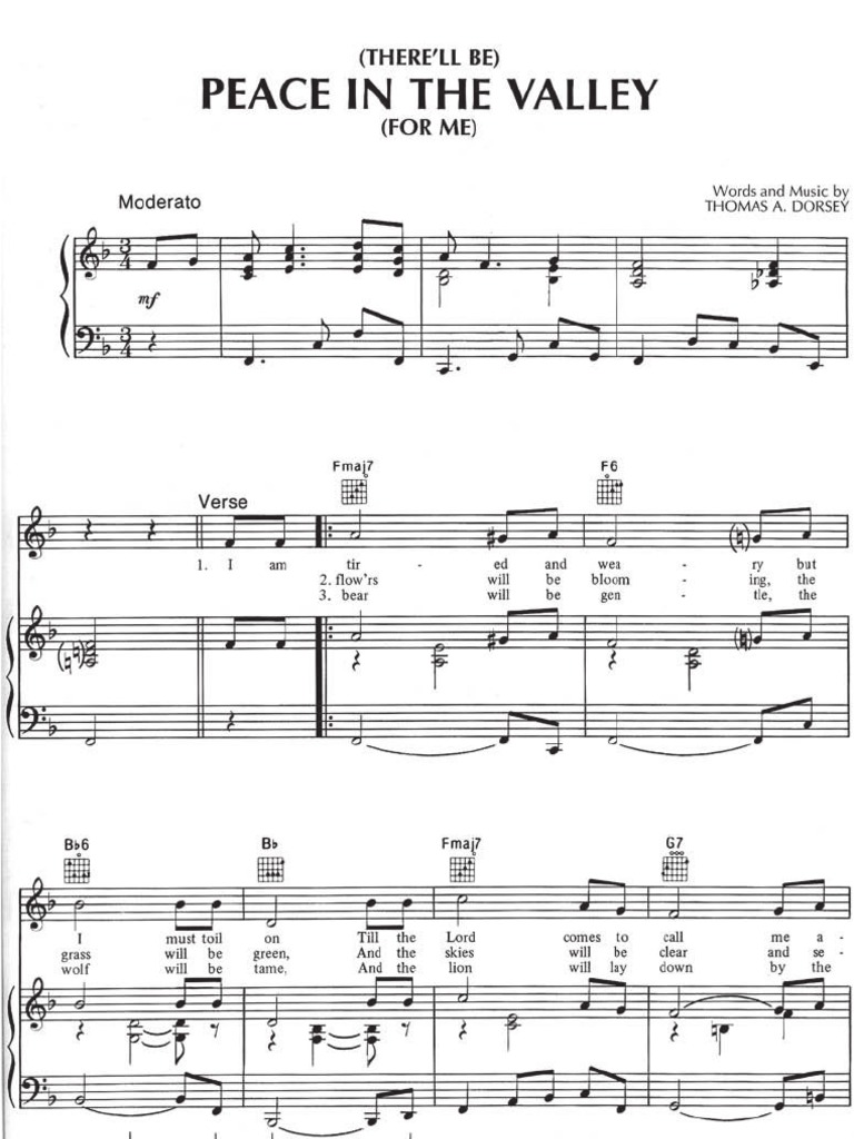 Peace in The Valley PDF