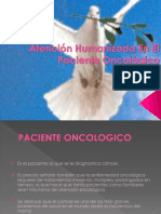 Atencion Humanizada Del Paciente Oncologico