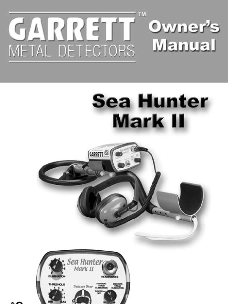Seahunter Mark II Metal Detector Manual PDF PDF Metal Detector