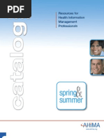 Download AHIMA Catalog SpringSummer 2009 by AHIMA Press SN16555371 doc pdf