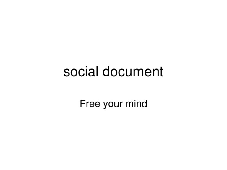 Social | PDF