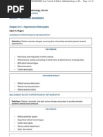 Hypertensive Retinopathy - Yanoff and Duker