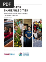 Policies For Shareable Cities