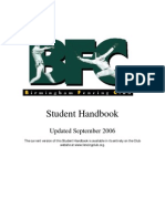 BFC Student Handbook