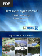 Effectiveness of LG Sonic for Algae Control
