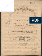 Schiker, A. 10 Variaciones para Cello y Guitarra (Viena, 1806) PDF