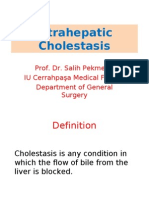 Extrahepatic Cholestasis