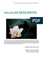 Escuelas Resilientes - Orteu, Meritxell