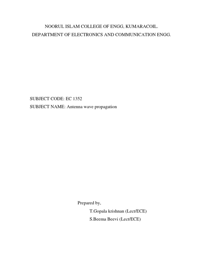 Antenna and wave propagation by kd prasad pdf ebook free download