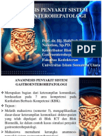 Anamnesis Penyakit Sistem Gastroenterohepatologi