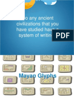 Ancient Civilization May An Glyphs