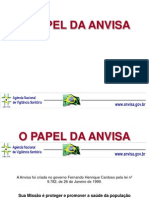 Papel Anvisa