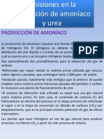 Emisiones en La Producción de Amoníaco y Urea