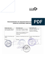 APF 1.2.2 Adquisicion de Insumos HRR V1-2013