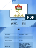 Brand Revamping ..Taj Mahal Tea