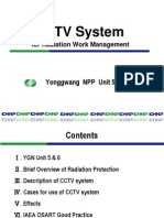 CCTV System for Radiation Work Management at Yonggwang NPP