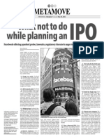 What Not to Do While Planning an IPO