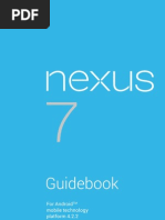 Download Google Nexus 7 User Manual Guidebook by nexusguide SN165647042 doc pdf