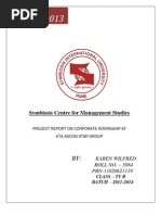 Project Report on Corporate Internship