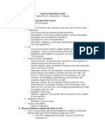 (03) Control of Microbial Growth