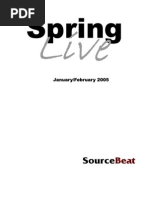 Spring Live 2005 PDF