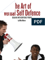 The Art of Verbal Self Defense