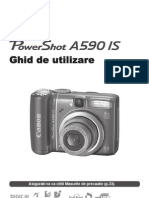 Manual Canon PowerShot A590