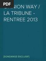 Download SONDAGE OpinionWay  La Tribune - La rentree 2013 by Laurent Lequien SN165678186 doc pdf