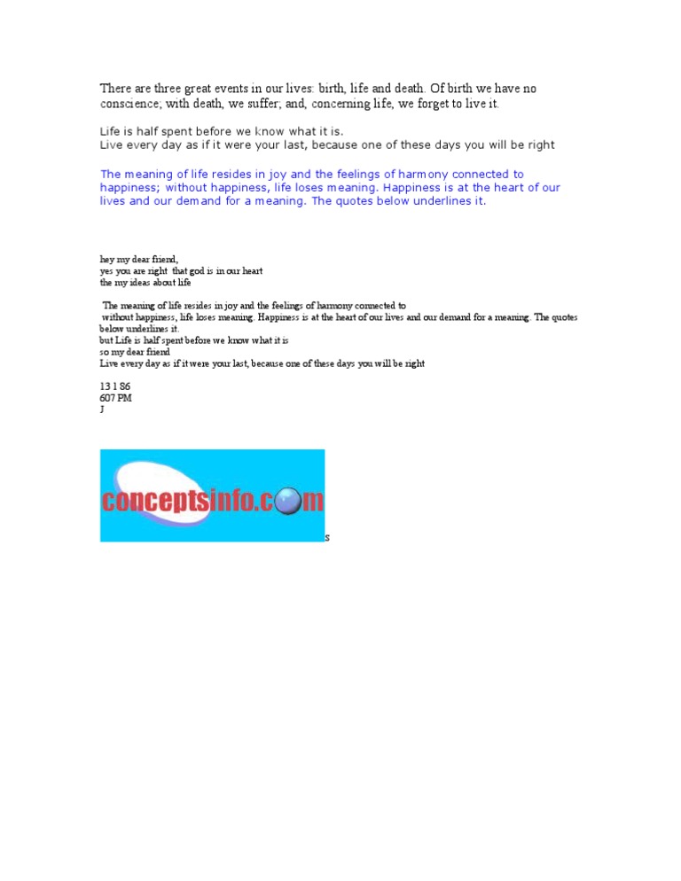 Life | PDF | Social Science